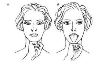 Упражнение «Высовывание языка»