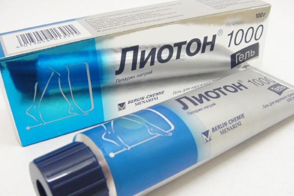 Лиотон гель при тромбофлебите