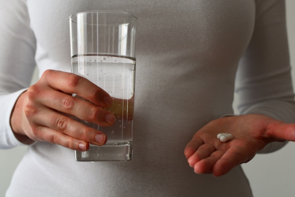 Прием обезболивающего