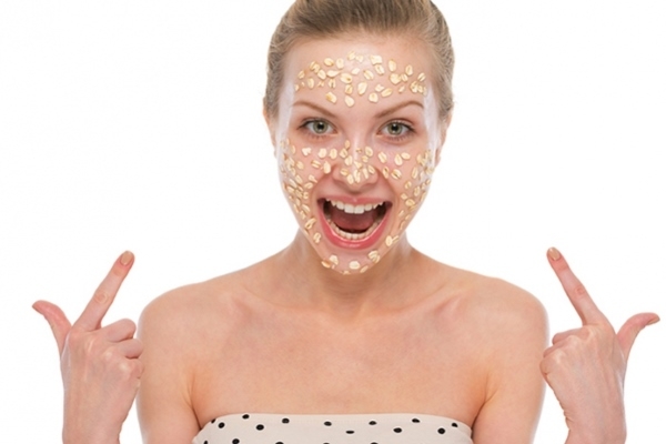 Маска из овсяных хлопьев от прыщей