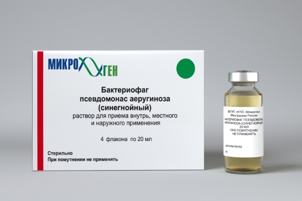 Применение бактериофагов