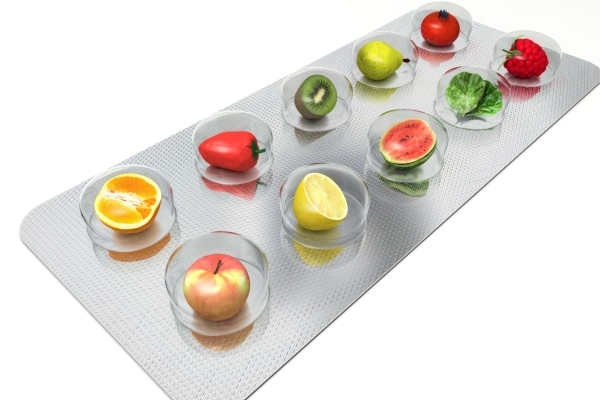 Фрукты в таблетках