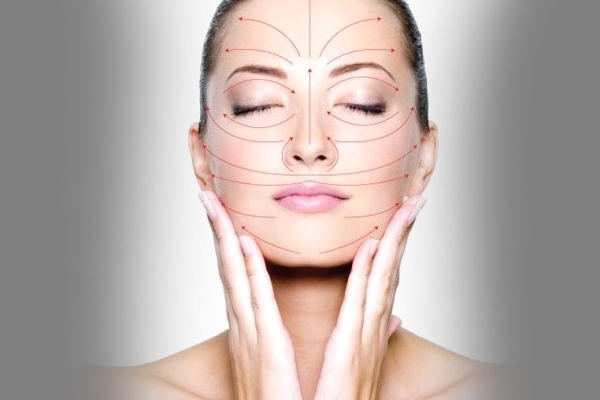 Движения по массажным линиям