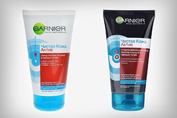 Скрабы от прыщей ТМ "Гарньер"