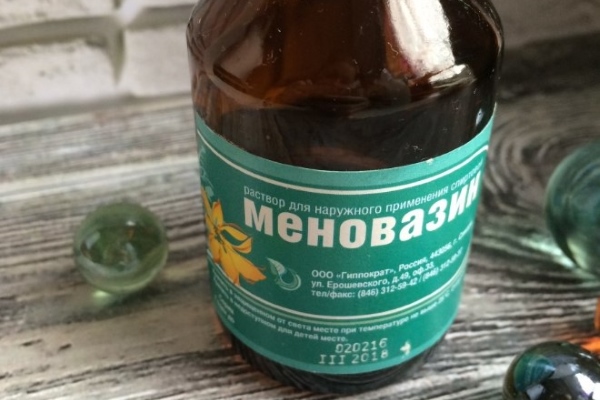 Меновазина раствор