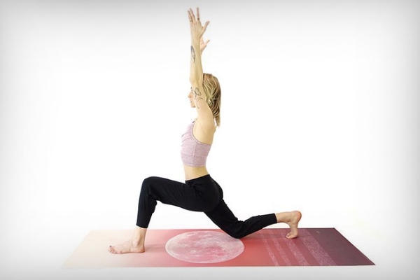 Анджанейасана с прогибом в колене