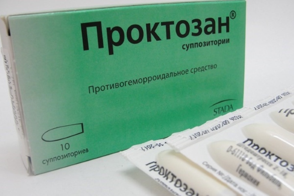 Проктозан свечи