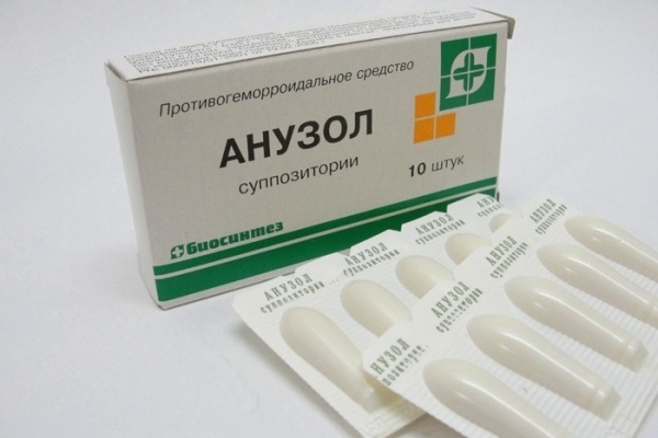 Анузол свечи