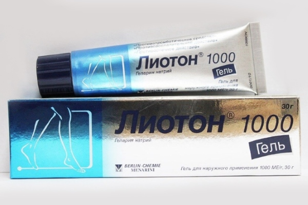 Гель Лиотон при геморрое